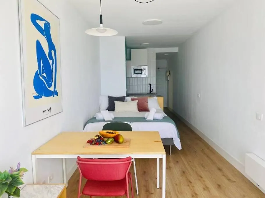Beach Front Studio. Oceanview Terrace. Fastwifi Las Palmas de Gran Canaria Apartment