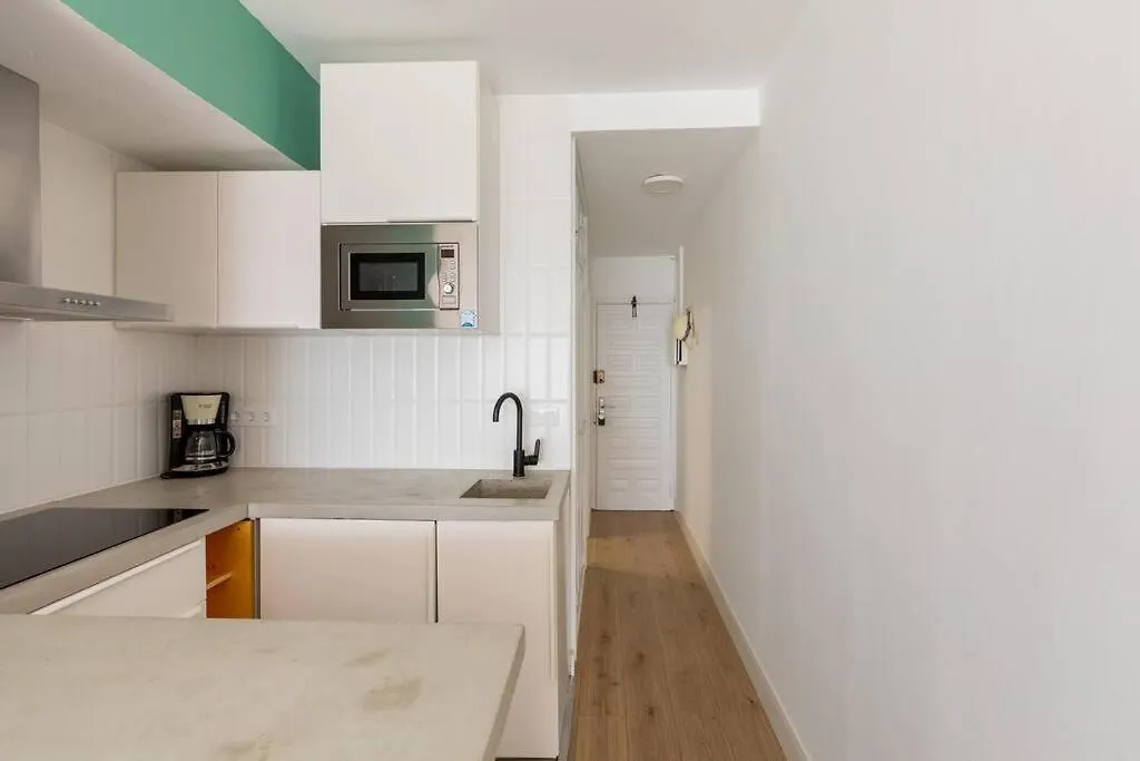 Beach Front Studio. Oceanview Terrace. Fastwifi Las Palmas de Gran Canaria Apartment
